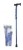 Folding Walking Stick With Fischer Handle - Right Handed