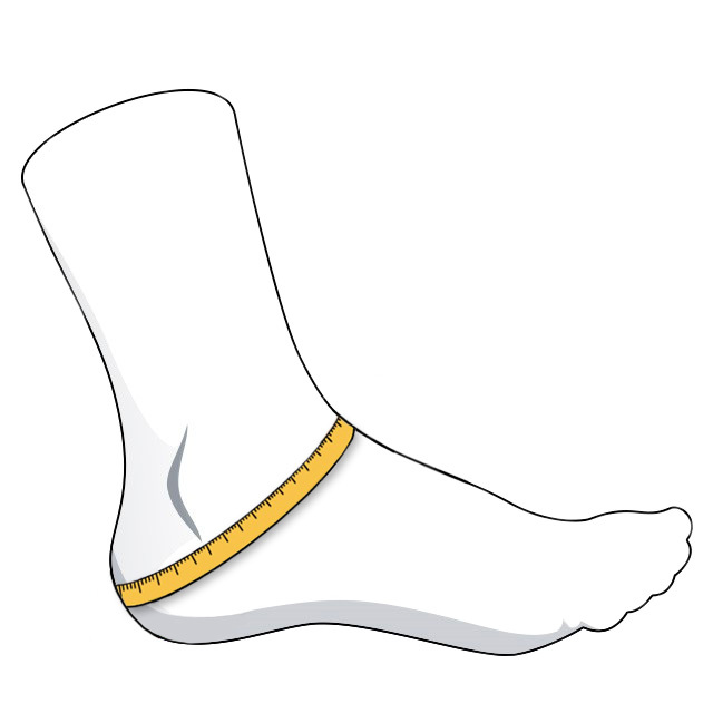 How to measure your ankle for the MedSpec ASO