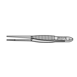 Iris Dissecting Forceps With Serrated Jaws 100mm Straight (Pack of 10)