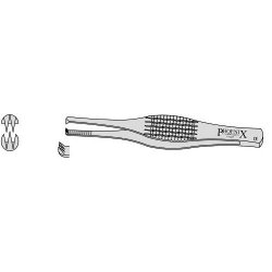 Ramsay Dissecting Forceps With 2 Into 3 Teeth (RAMSEY) 180mm Straight