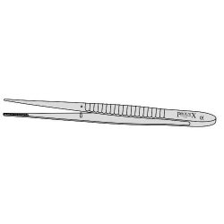 Waughs Dissecting Forceps With Serrated Jaws (Tonsil) 150mm Straight (Pack of 10)