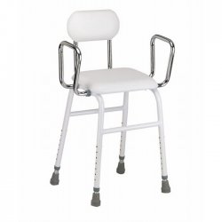 Drive Medical - All Purpose Stool with Adjustable Arms