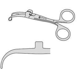 Robin Anchoring Towel Clip With A 13mm Dia Clip And Screw Joint 130mm Curved