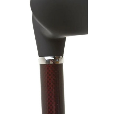 Telescopic Carbon Fibre Claret Cane With Fischer Handle (Right-Handed)