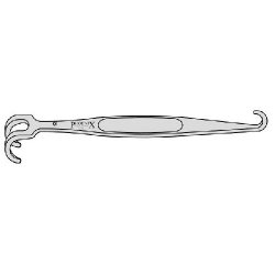 Canny Ryall Retractor Double Ended Army Pattern 155mm Straight
