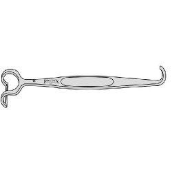 Canny Ryall Retractor Double Ended Navy Pattern 155mm Straight