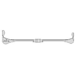 Richardson Eastman Double Ended Retractor With 49mm X 38mm And 63mm X 49mm 280mm