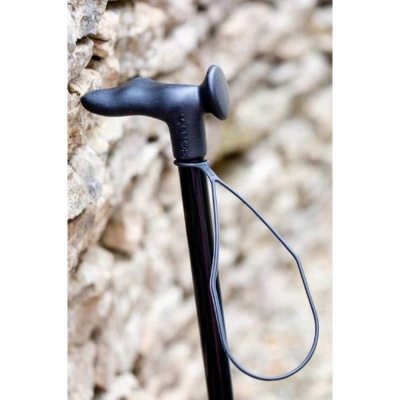 Cool Crutches Black Height-Adjustable Walking Stick (Right-Hand)