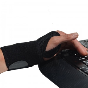 4Dflexisport Active Black Wrist Support