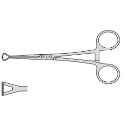 Babcock Tissue Forceps With Box Joint 180mm