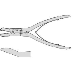 Ruskin Liston Bone Cutting Forceps With Compound Action 180mm Curved
