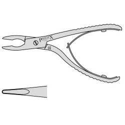 Daniel Miniature Bone Rongeur With 1.5mm Bite And Curved Handles With A Screw Joint 130mm