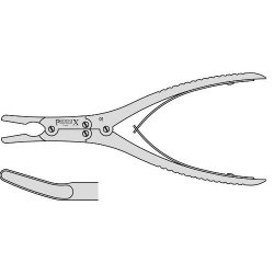 Jansen Middleton Bone Rongeur With Compound Action 185mm Curved