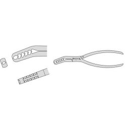 Semb Bone Holding Forceps With Angled Jaw And A Box Joint 190mm