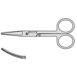Dressing Scissors Sharp / Blunt 115mm Curved (Pack of 10)