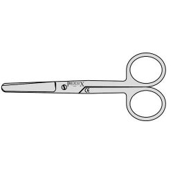 Dressing Scissors Blunt / Blunt 115mm Straight (Pack of 10)