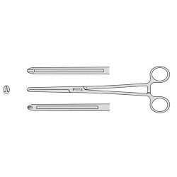 Maingot Hysterectomy Clamp Straight With 1 Into 2 Teeth With A Box Joint 200mm Straight