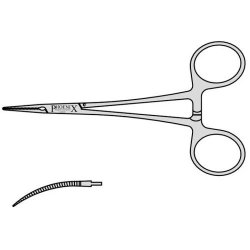 Micro Halsted Mosquito Artery Forceps With Box Joint 130mm Curved