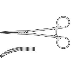 Mayo Artery Forceps With Box Joint 160mm Curved