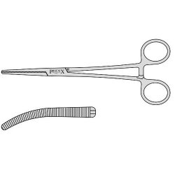 Rochester Pean Artery Forceps With Box Joint 230mm Curved