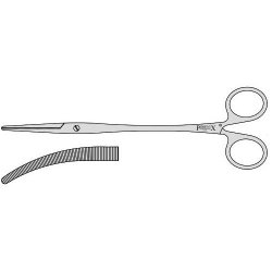 Robert Artery Forceps With Screw Joint Roberts 300mm Curved