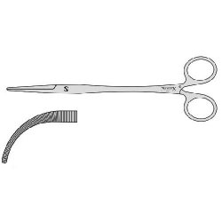 Tudor Edwards Artery Forceps With Box Joint 230mm Curved