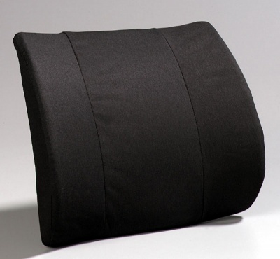 BetterBack Moulded Memory Foam Lumbar Support Cushion (Black)