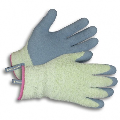 Clip Glove Cosy Chenille So Comfortable Ladies Latex Gardening Gloves