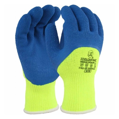 UCi KoolGrip 2 KC Thermal Latex-Coated Polyester High-Vis Gloves