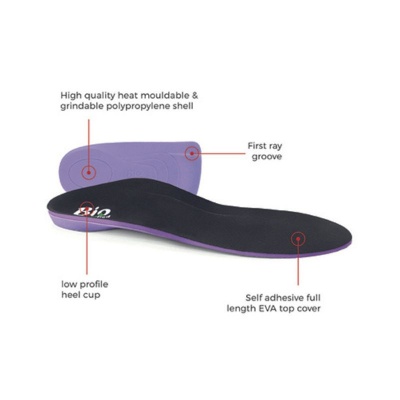 Langer Bio Unified Low Density Orthotic Insoles for Pronation
