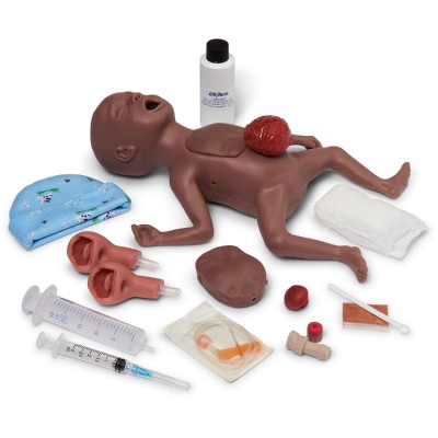 Life/Form Micro Preemie Intubation Simulator (Dark)
