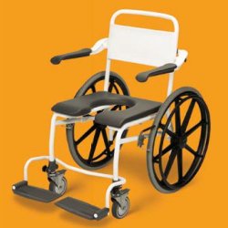 Linido Self Propelled Shower and Toilet Chair