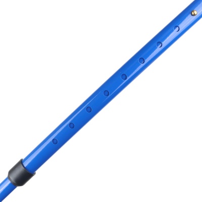 Ossenberg Crutch Handle Adjustable Blue Walking Stick for Arthritis (Right Hand)