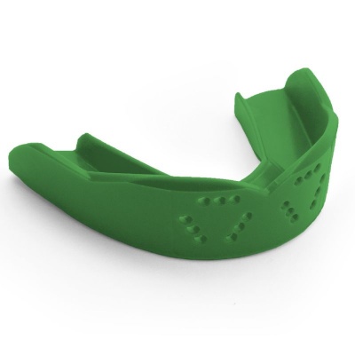 SISU 3D Adult Custom-Fit Mouthguard (Forest Green)