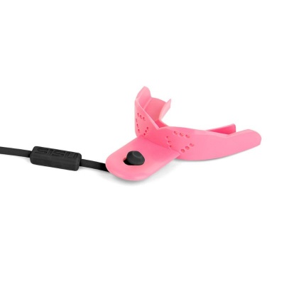 SISU 3D Tether Sports Mouthguard (Hot Pink)