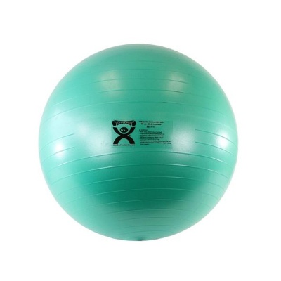 CanDo Deluxe 65cm Anti-Burst Exercise Ball (Green)