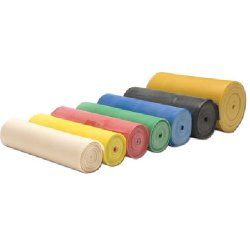 Cando Exercise Band - 6 yd. - Yellow/X Light - Low Powder