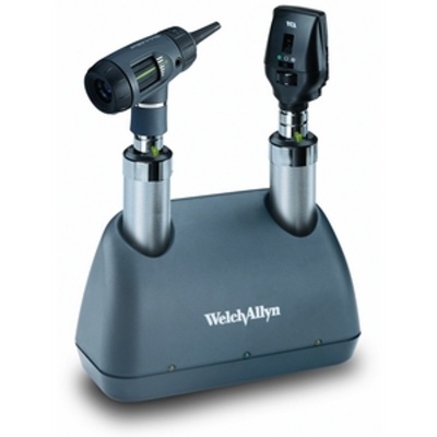 Welch Allyn 3.5V Prestige Otoscope and Ophthalmoscope Desk Set