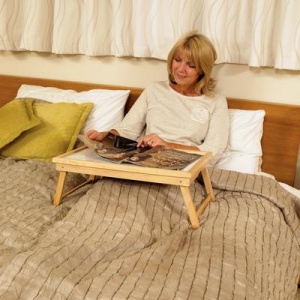Homecraft Adjustable Wooden Bed Tray