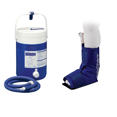 Aircast Paediatric Ankle Cold Therapy Cryo/Cuff with Cold Therapy Cryo/Cuff Cooler Saver Pack