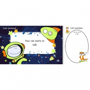 Circle Time Imagination Discussion Cards Saver Pack