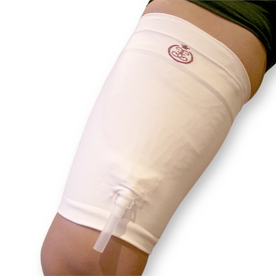 Comfizz Comfisleeve Thigh Urine Bag Holder (White)