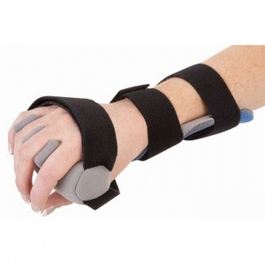 Contour Hand Positioning Brace with Finger Separators