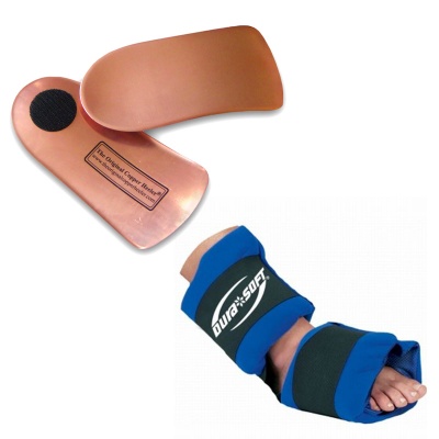 The Copper Heeler and Dura Ice Wrap Foot and Ankle Ice Pack Kit