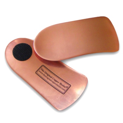 Original Copper Heeler Insoles and Velcro Discs Pack