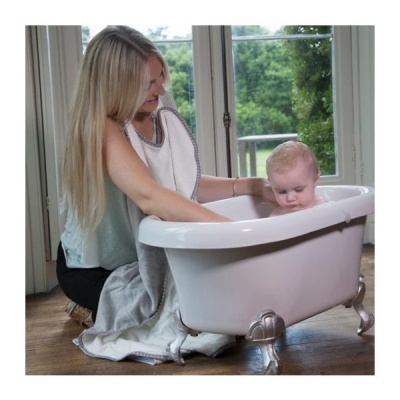 Cuddledry Hands-Free Original Grey Star Baby Bath Towel