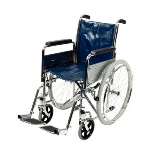 Days Chrome-Plated Self-Propelled Wheelchair