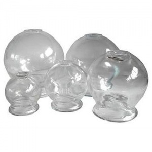 Individual Glass Cupping Jars