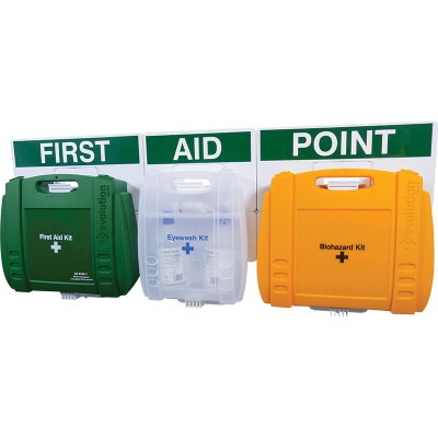 Evolution Comprehensive British Standard Compliant First Aid Point (Large)