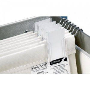Foolscap Filing Pockets for the Sunflower Medical Medical Notes Trolleys (Pack of 10)